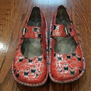 Red Owl Alegria shoes
